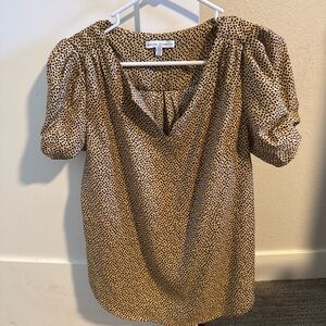 Black and White print Women's Top